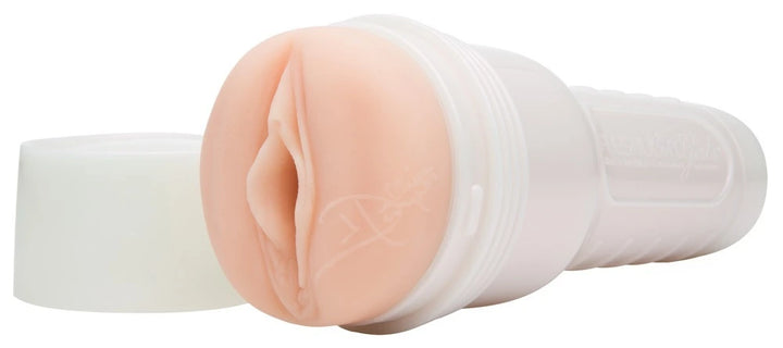 Fleshlight Dillion Harper Crush Masturbator in Hautfarben, realistisches Design mit texturierter Hülle aus hochwertigem Super
