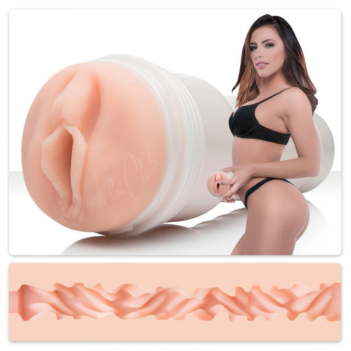 Fleshlight Adriana Chechik Express Masturbator in Hautton mit realistischer Textur und diskretem Design