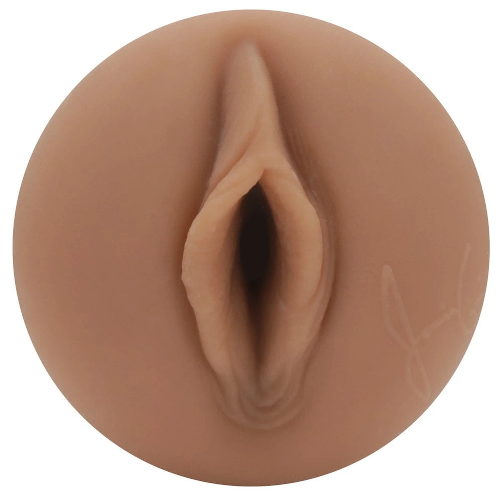Fleshlight Janice Griffith Eden Masturbator in hautfarbenem Caramel-Ton, realistisches Design aus hochwertigem SuperSkin-Mate