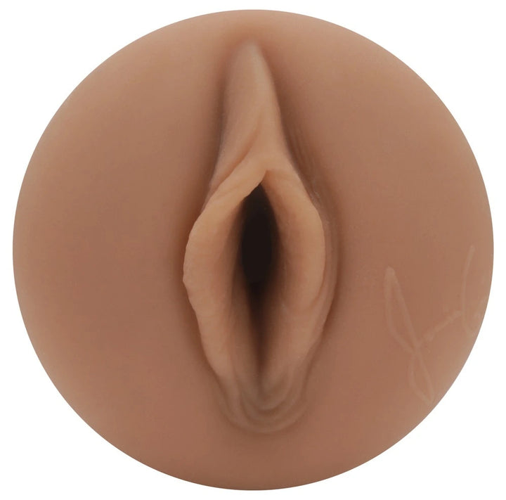 Fleshlight Janice Griffith Eden Masturbator in hautfarbenem Caramel-Ton, realistisches Design aus hochwertigem SuperSkin-Mate