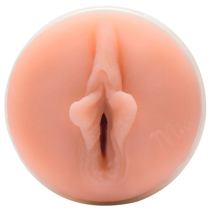 Fleshlight Mia Malkova LVL Up Masturbator in hautfarbenem TPE mit realistischer Textur und anatomischem Design