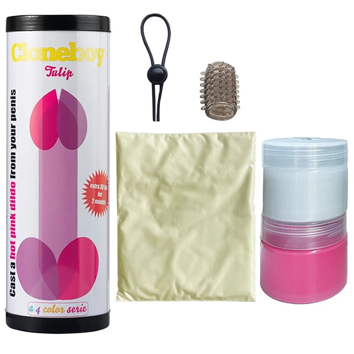Cloneboy - Tulip Penis Abdruck Set pink