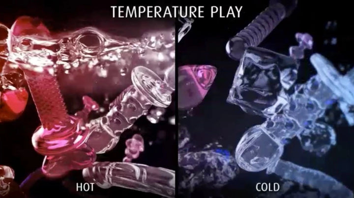 Icicles Glas-Analplug No.47 Klar – Handgefertigter Analplug