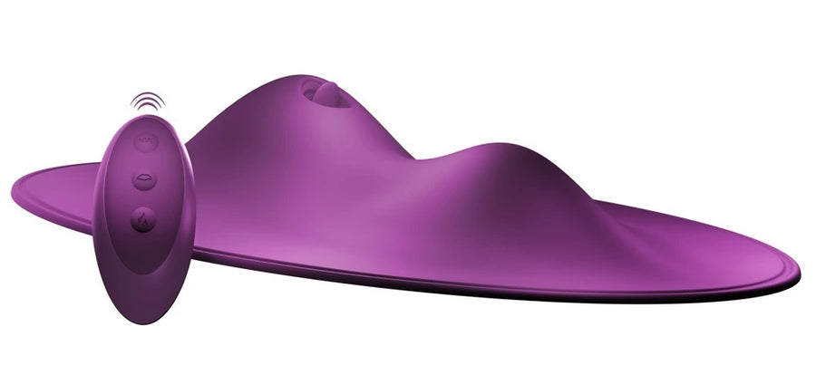vibepad 2 – Aufsitzvibrator mit Doppelmotor & Heizfunktion | Vibrierende Sitzauflage