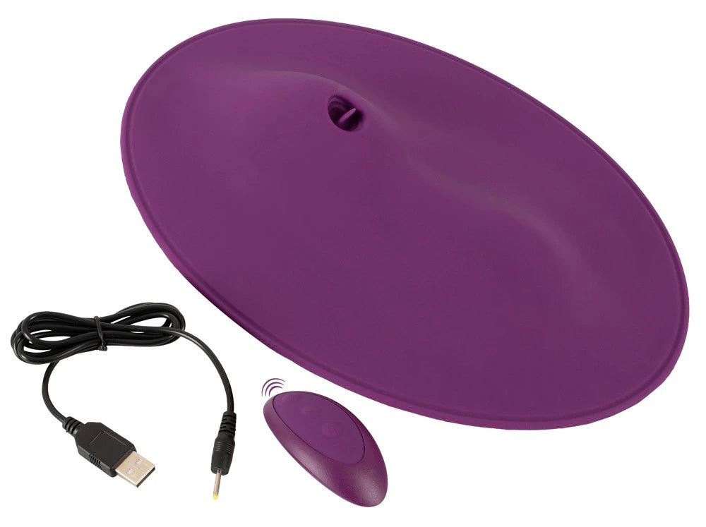 vibepad 2 – Aufsitzvibrator mit Doppelmotor & Heizfunktion | Vibrierende Sitzauflage