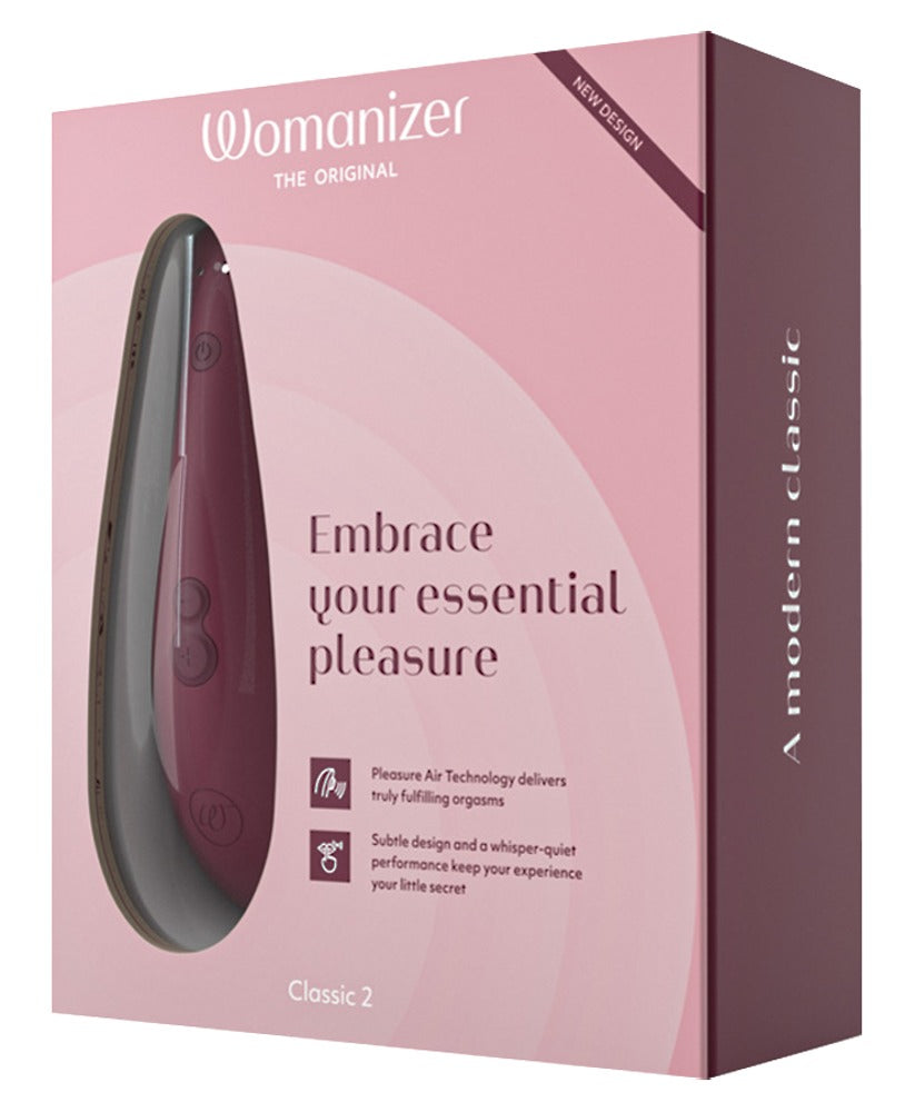 Womanizer - Classic Druckwellenvibrator rot