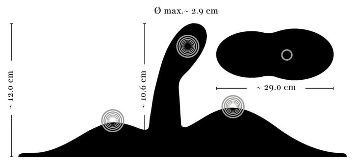 vibepad 3 – Premium Aufsitzvibrator mit Multi-Vibration | Vibrierende Sitzauflage
