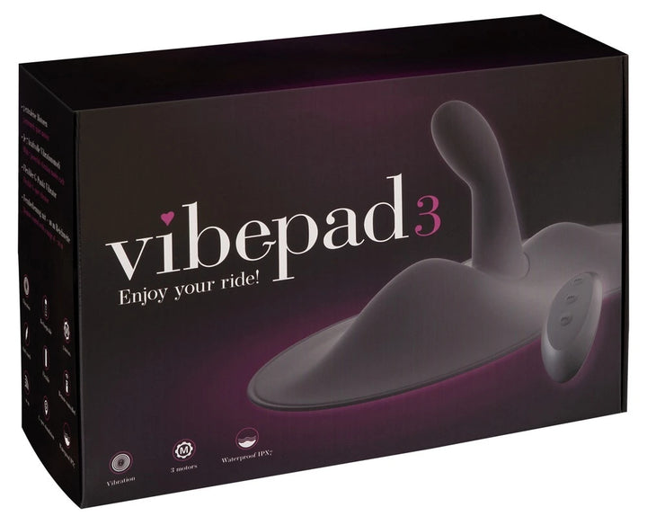 vibepad 3 – Premium Aufsitzvibrator mit Multi-Vibration | Vibrierende Sitzauflage