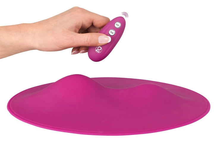 vibepad – Klassischer Aufsitzvibrator für freihändige Stimulation | Vibrierende Sitzauflage