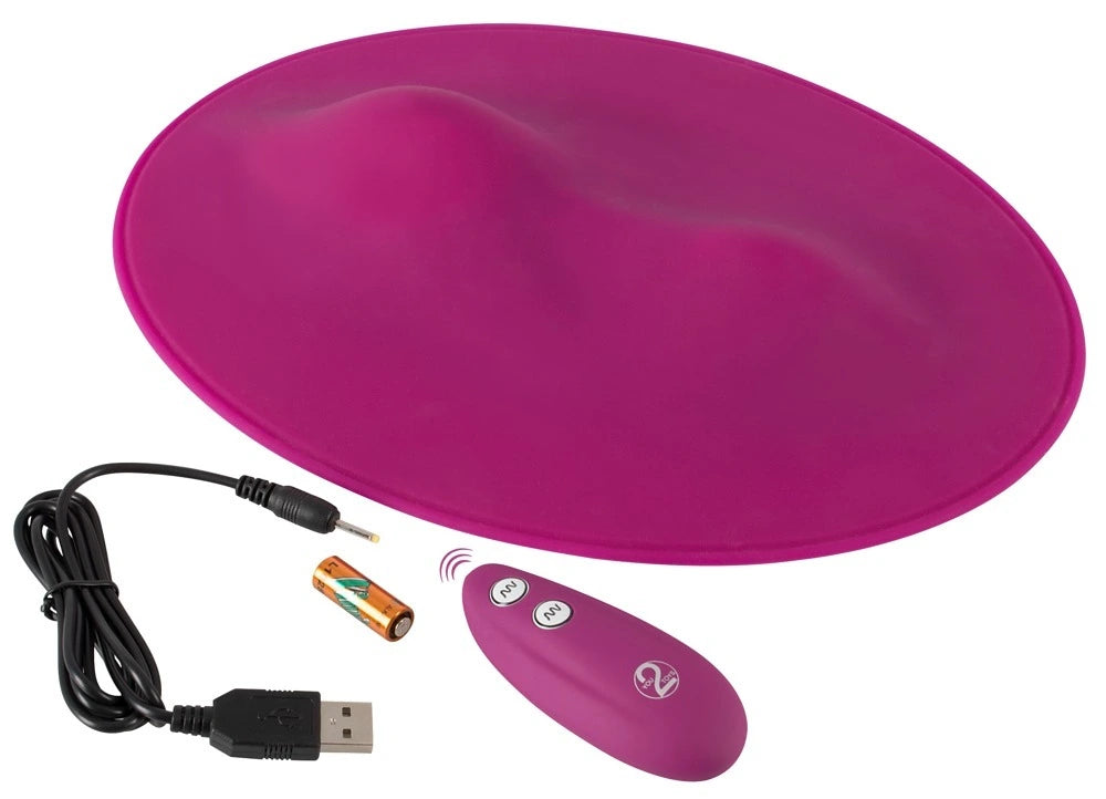 vibepad – Klassischer Aufsitzvibrator für freihändige Stimulation | Vibrierende Sitzauflage