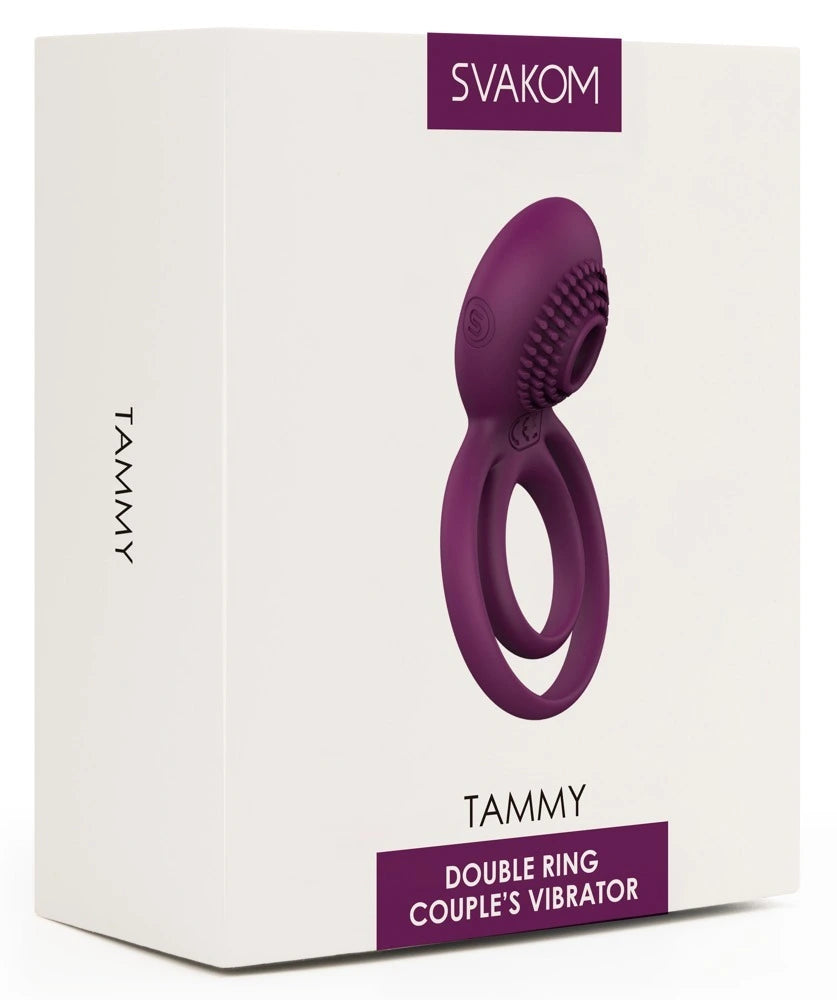 SVAKOM - Tammy Penis- und Hodenring mit Stimulator