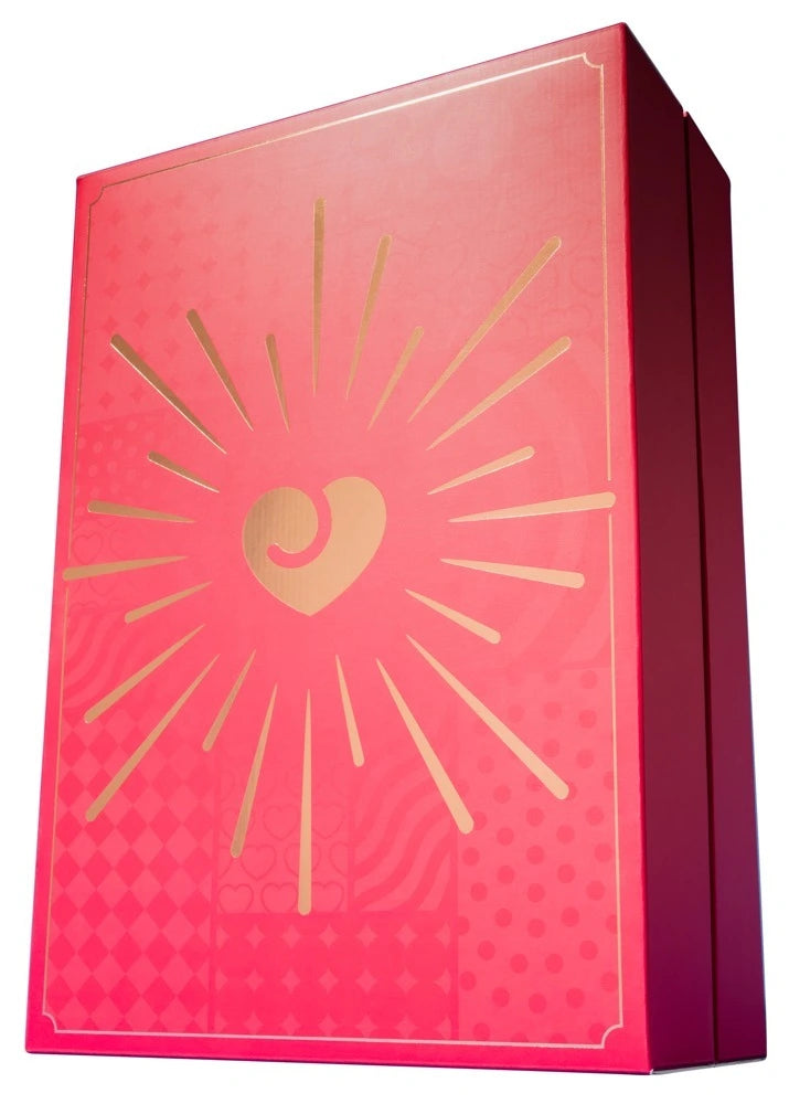Rückseite des roten Magic Shiver Couples Adventskalenders