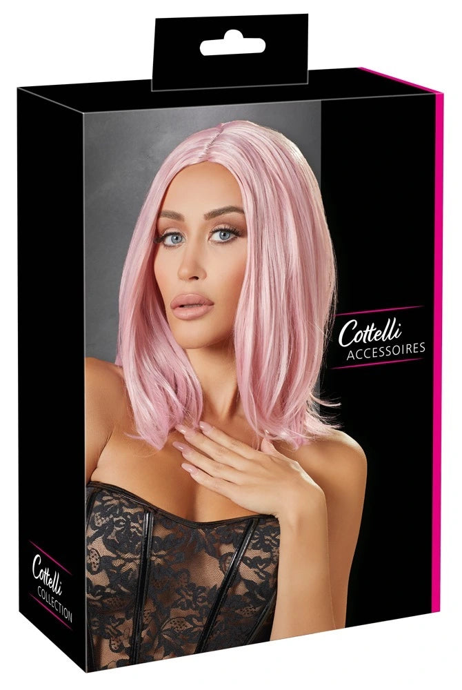 Cottelli Accessoires - Perücke Rosa