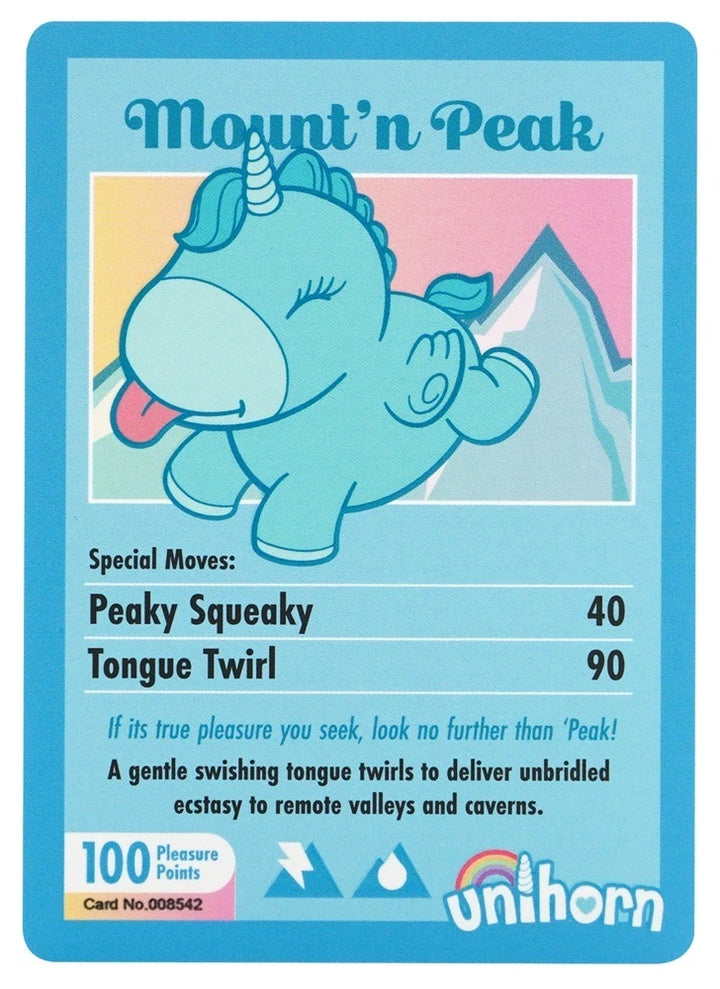 Unihorn - Mount'n Peak Auflegevibrator – Klitoris Stimulator mit Saugfunktion