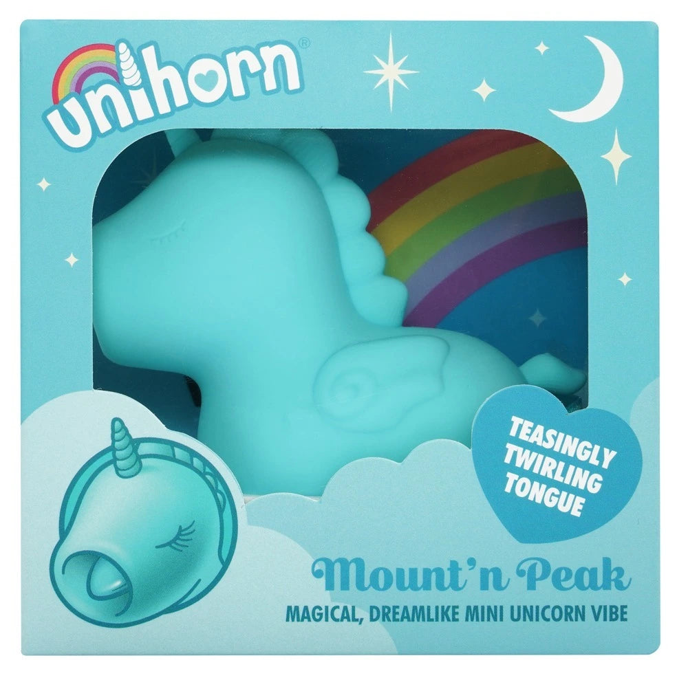 Unihorn - Mount'n Peak Auflegevibrator – Klitoris Stimulator mit Saugfunktion