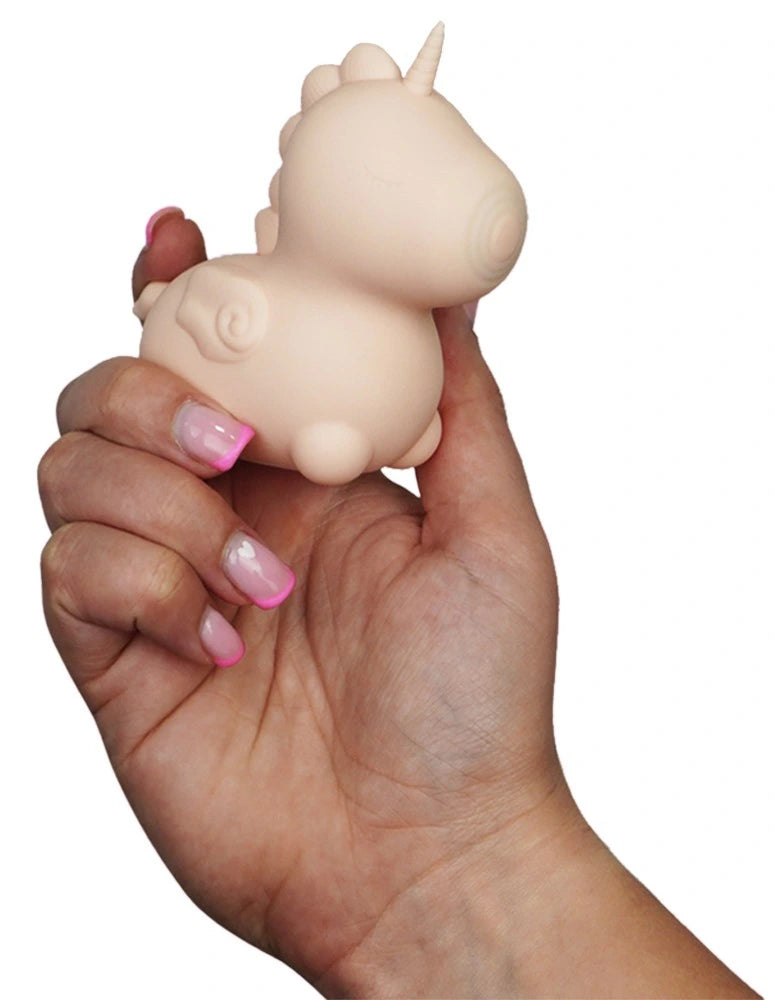 Unihorn - Heart Throb Auflegevibrator – Klitoris Stimulator mit Saugfunktion