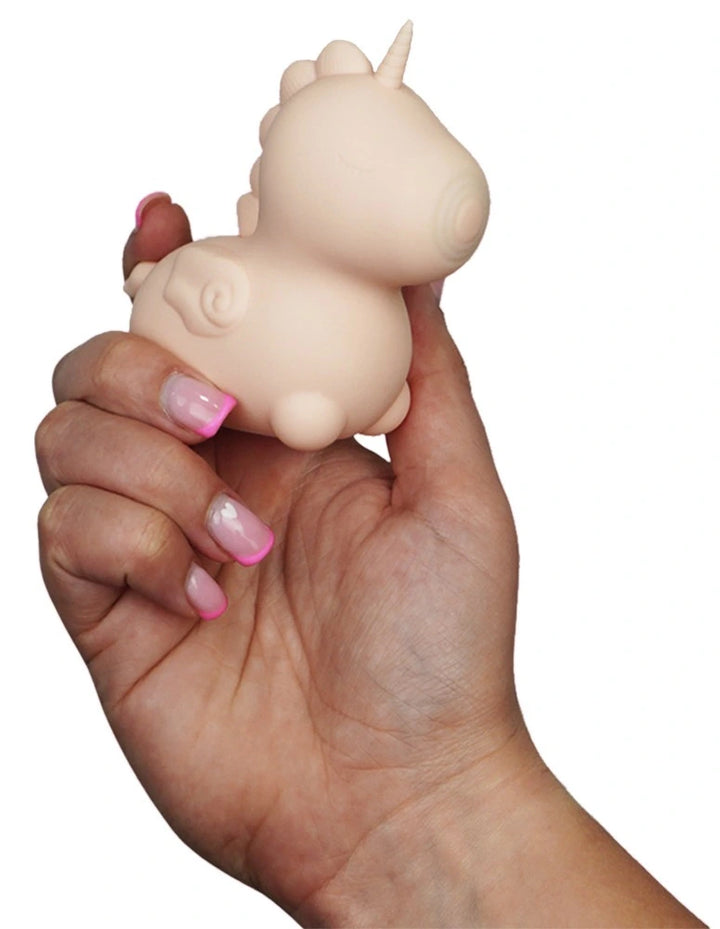 Unihorn - Heart Throb Auflegevibrator – Klitoris Stimulator mit Saugfunktion