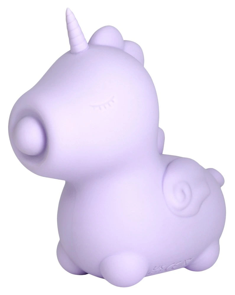 Unihorn - Karma Lilac Auflegevibrator – Klitoris Stimulator mit Saugfunktion