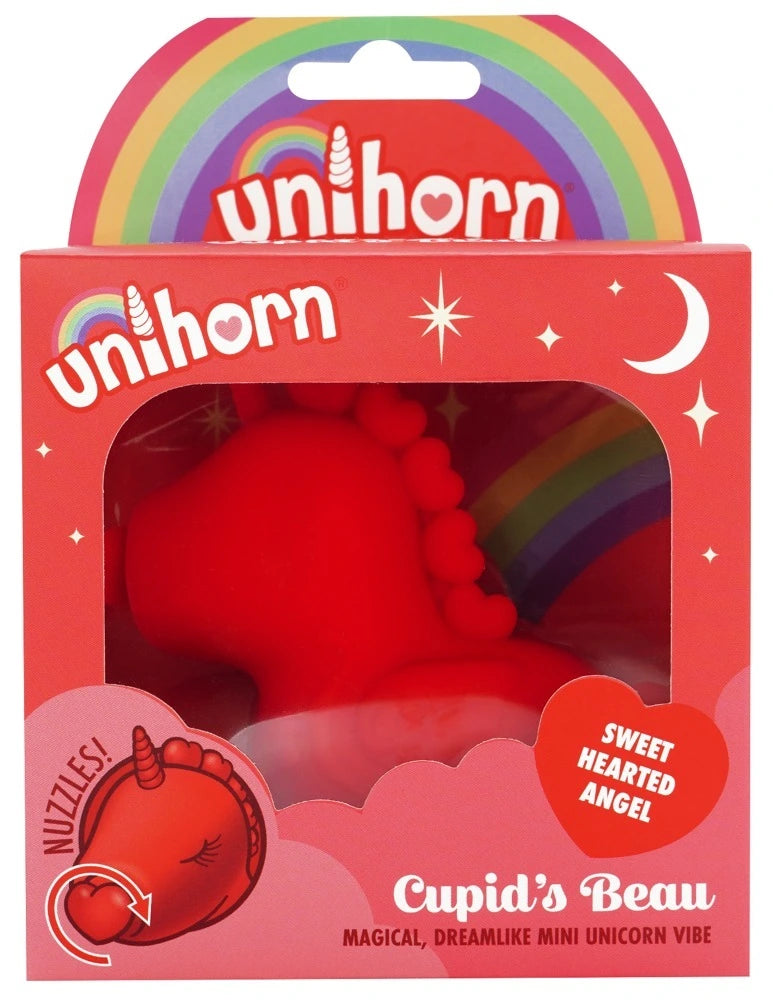 Unihorn - Cupids Beau Auflegevibrator – Klitoris Stimulator mit Saugfunktion