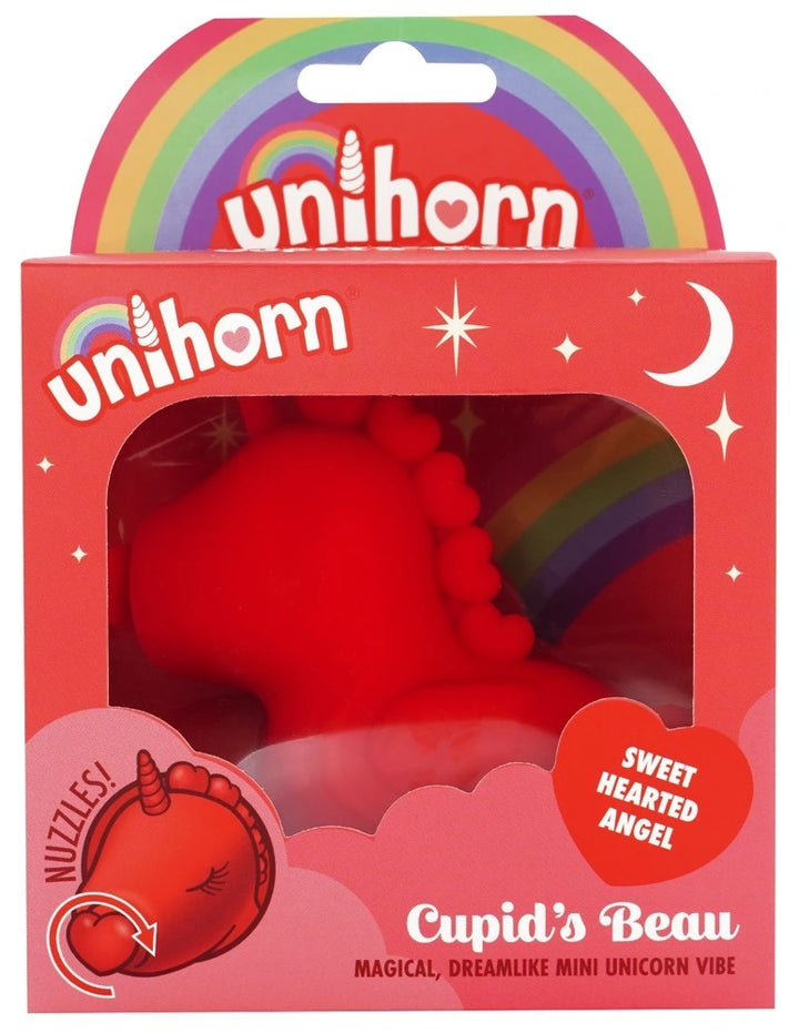 Unihorn - Cupids Beau Auflegevibrator – Klitoris Stimulator mit Saugfunktion
