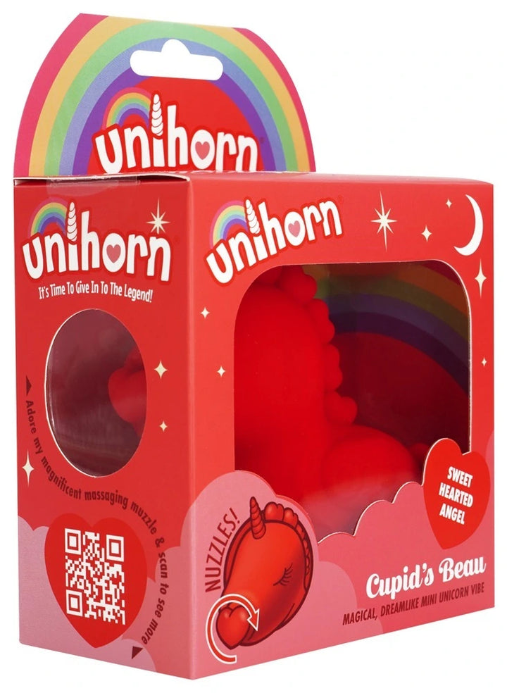 Unihorn - Cupids Beau Auflegevibrator – Klitoris Stimulator mit Saugfunktion