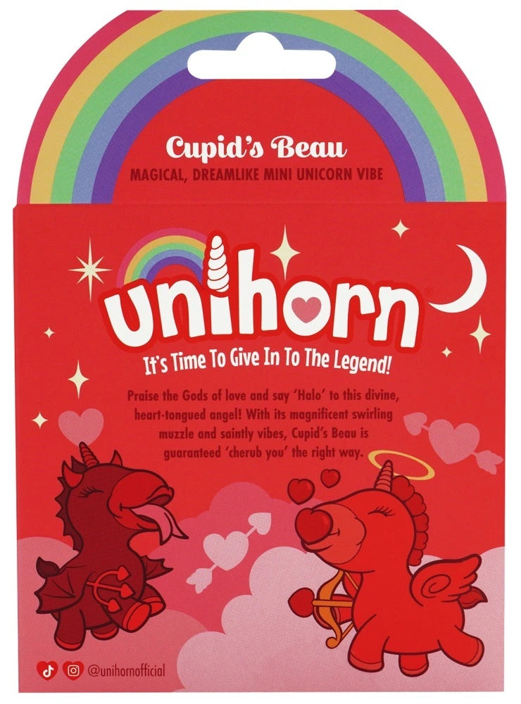 Unihorn - Cupids Beau Auflegevibrator – Klitoris Stimulator mit Saugfunktion