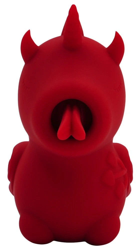 Unihorn - Blaze Diablo Auflegevibrator – Klitoris Stimulator mit Saugfunktion