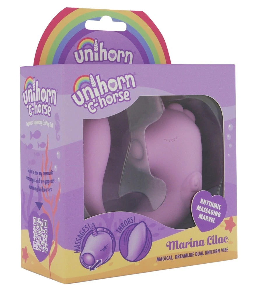 Unihorn - C-Horse Marina Lilac Vibrator – G-Punkt & Klitoris Stimulator