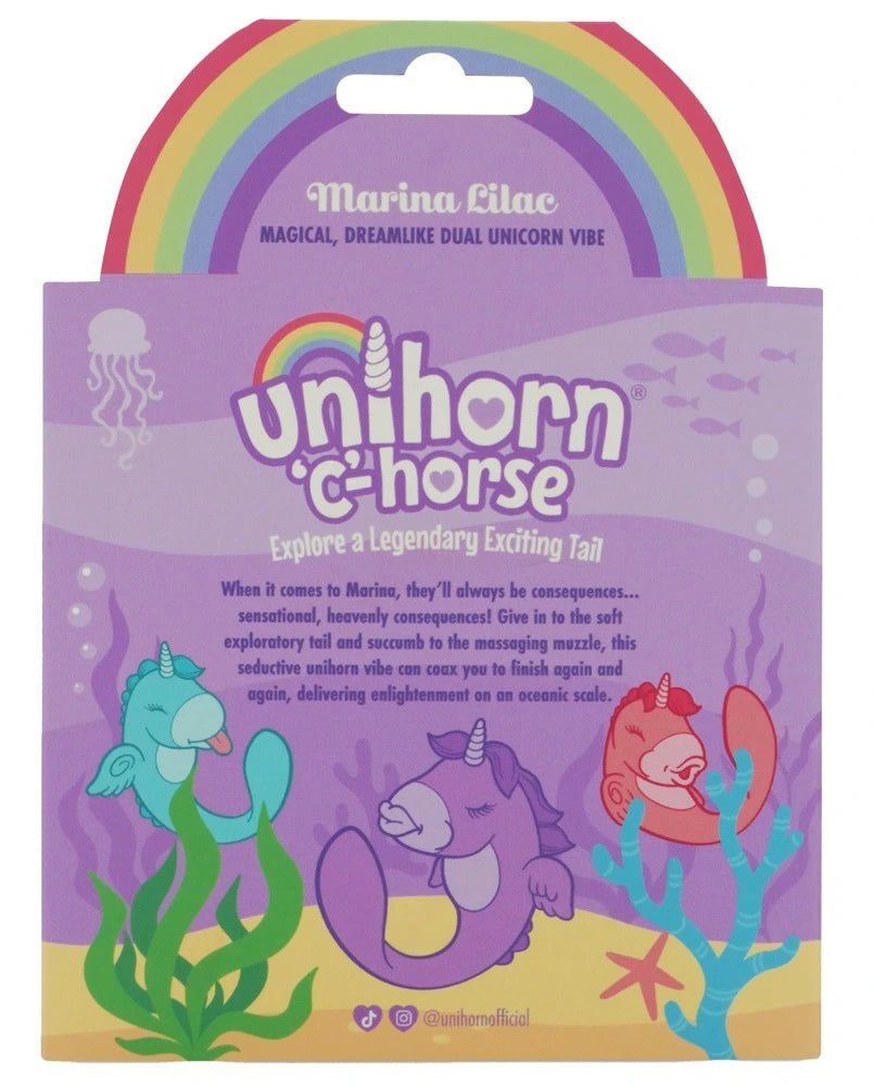 Unihorn - C-Horse Marina Lilac Vibrator – G-Punkt & Klitoris Stimulator