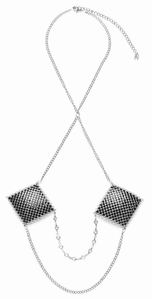 Cottelli Accessoires - Nippelsticker Square schwarz
