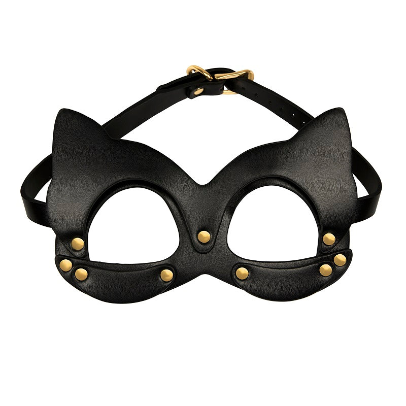 Cat Maske Schwarz seitlich