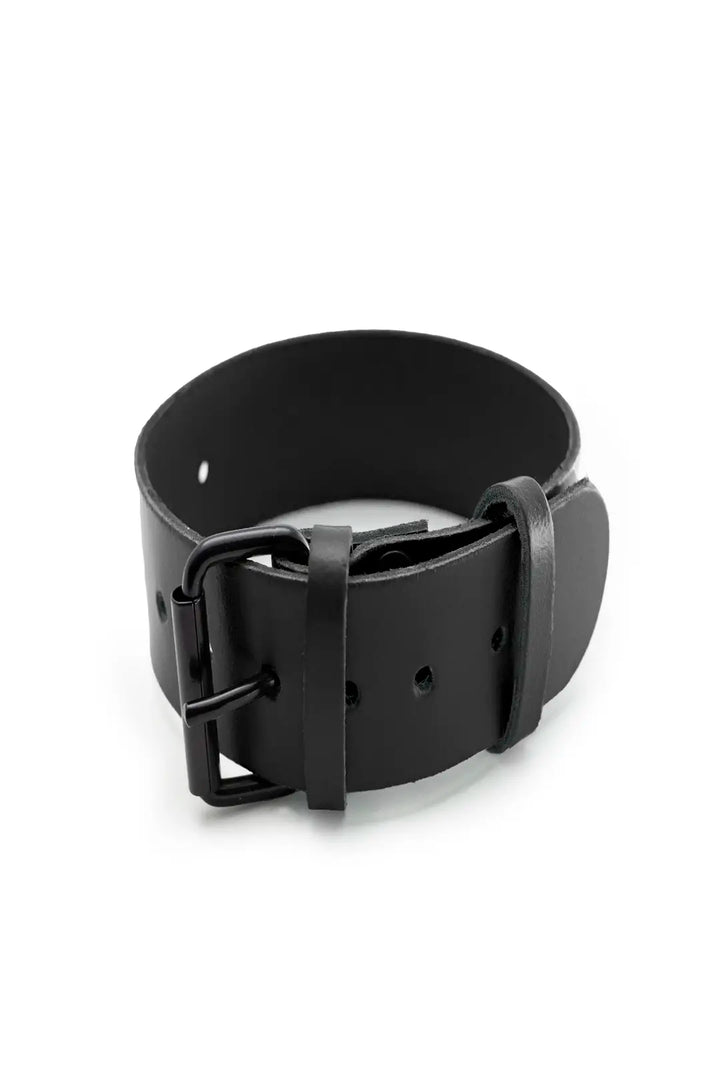 KinkySabine - Lederarmband für Herrn schwarz