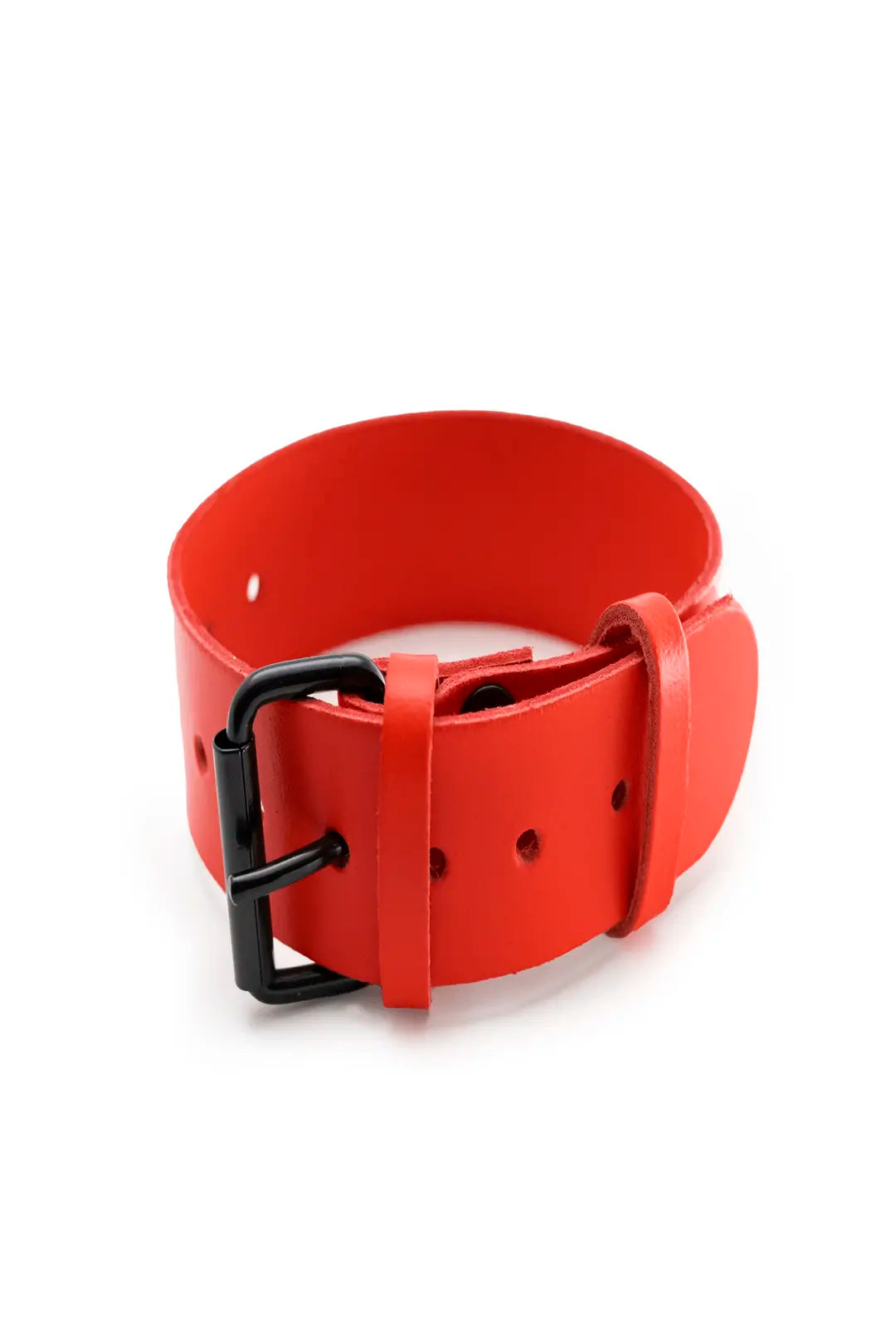 KinkySabine - Lederarmband für Herrn rot