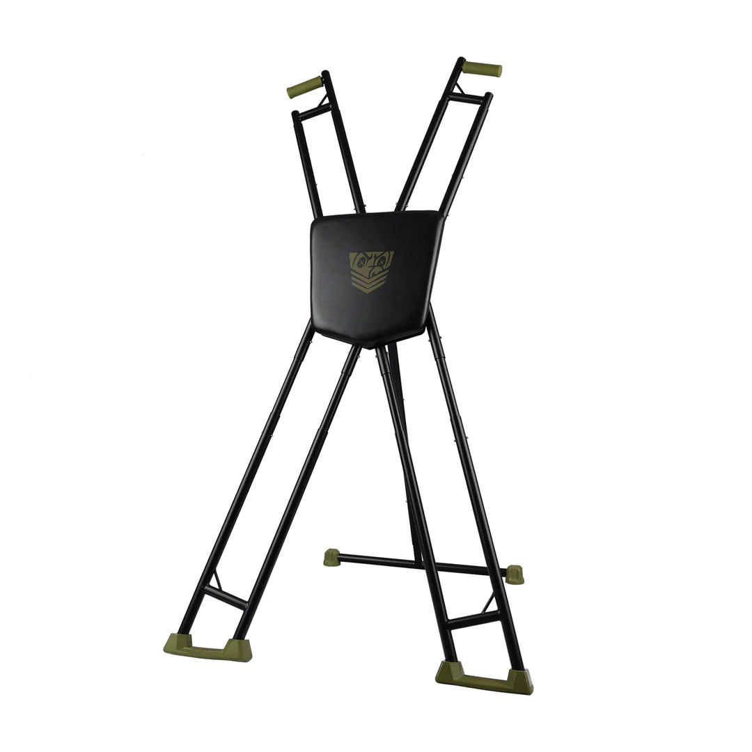 Fort Troff Tactical Cross Black/Green – Verstellbares Andreaskreuz BDSM