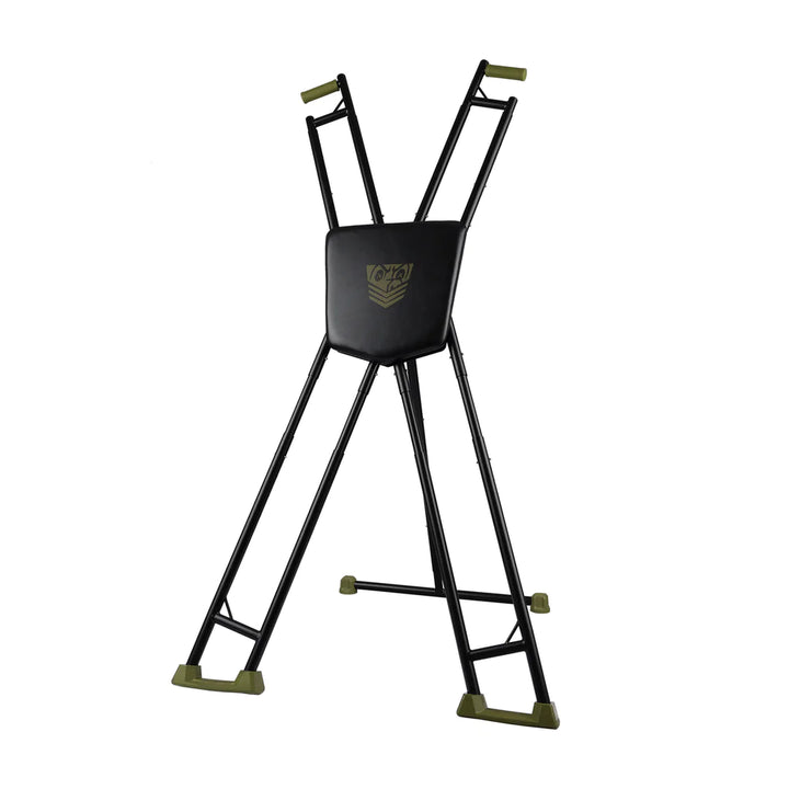 Fort Troff Tactical Cross Black/Green – Verstellbares Andreaskreuz BDSM