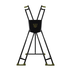 Fort Troff Tactical Cross Black/Green – Verstellbares Andreaskreuz BDSM