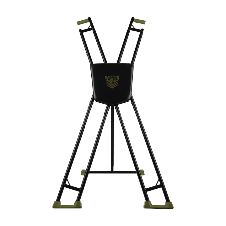 Fort Troff Tactical Cross Black/Green – Verstellbares Andreaskreuz BDSM