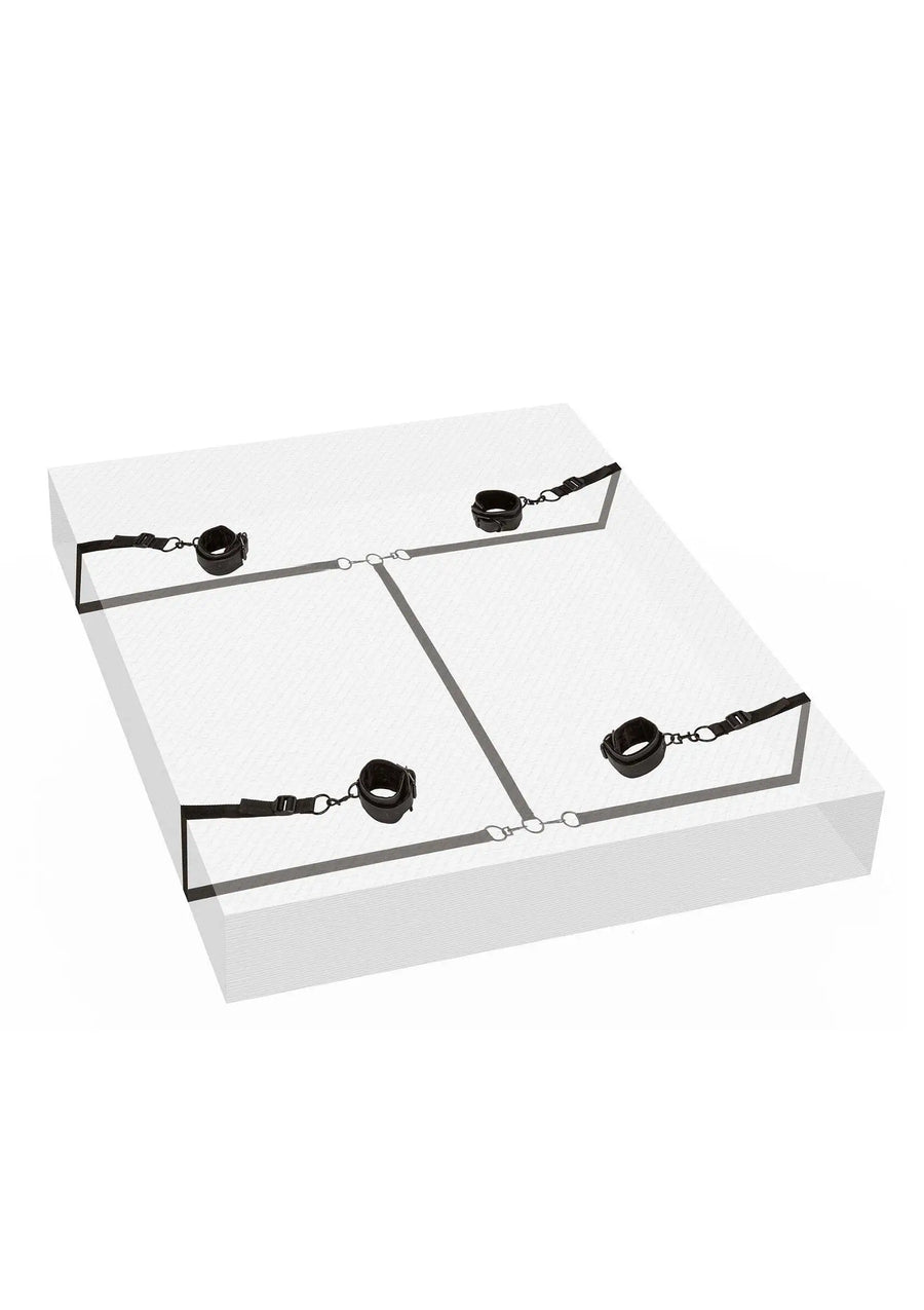 CalExotics Boundless Bettfesselset – 4 verstellbare Fesseln