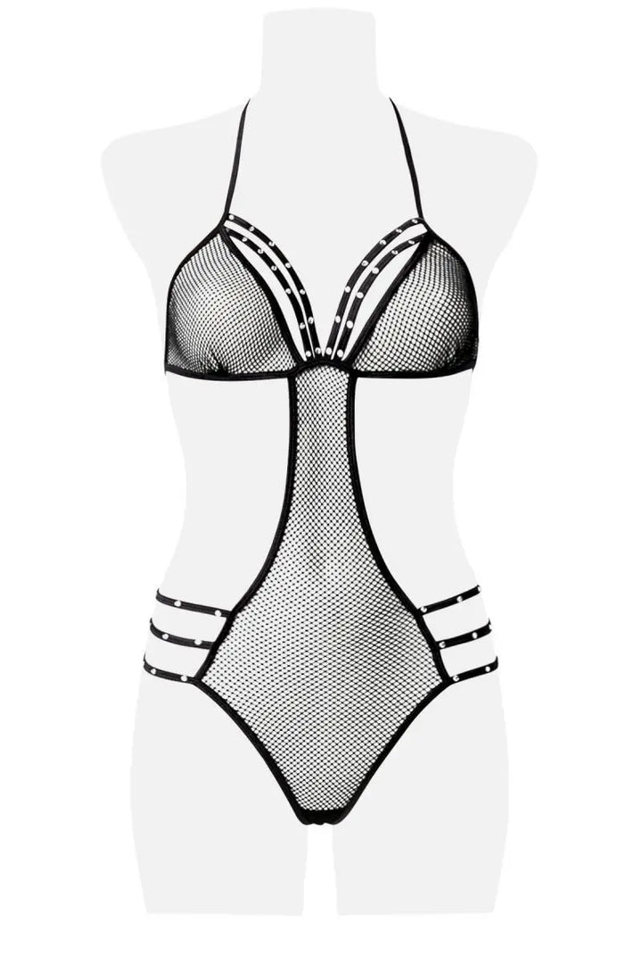 Grey Velvet - 4-teiliges Body-Set XS-M