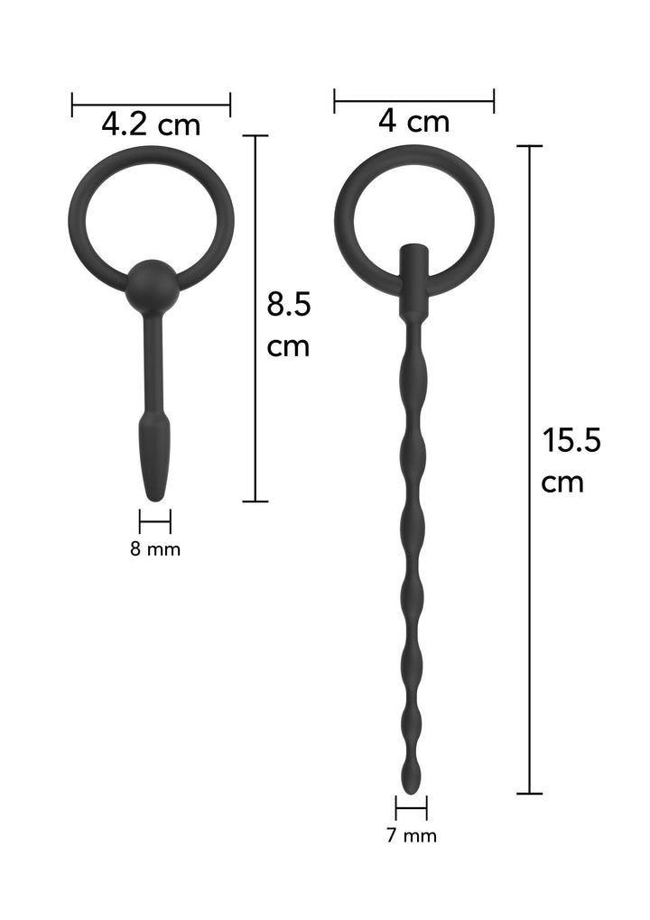 Hidden Desire Penis Plug Set Small 2 pcs 2
