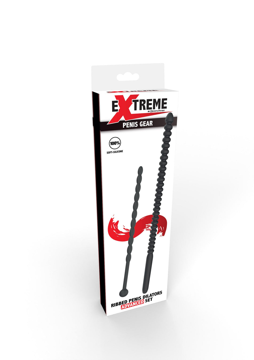 Hidden Desire Ribbed Penis Dilator Set 2 pcs 3