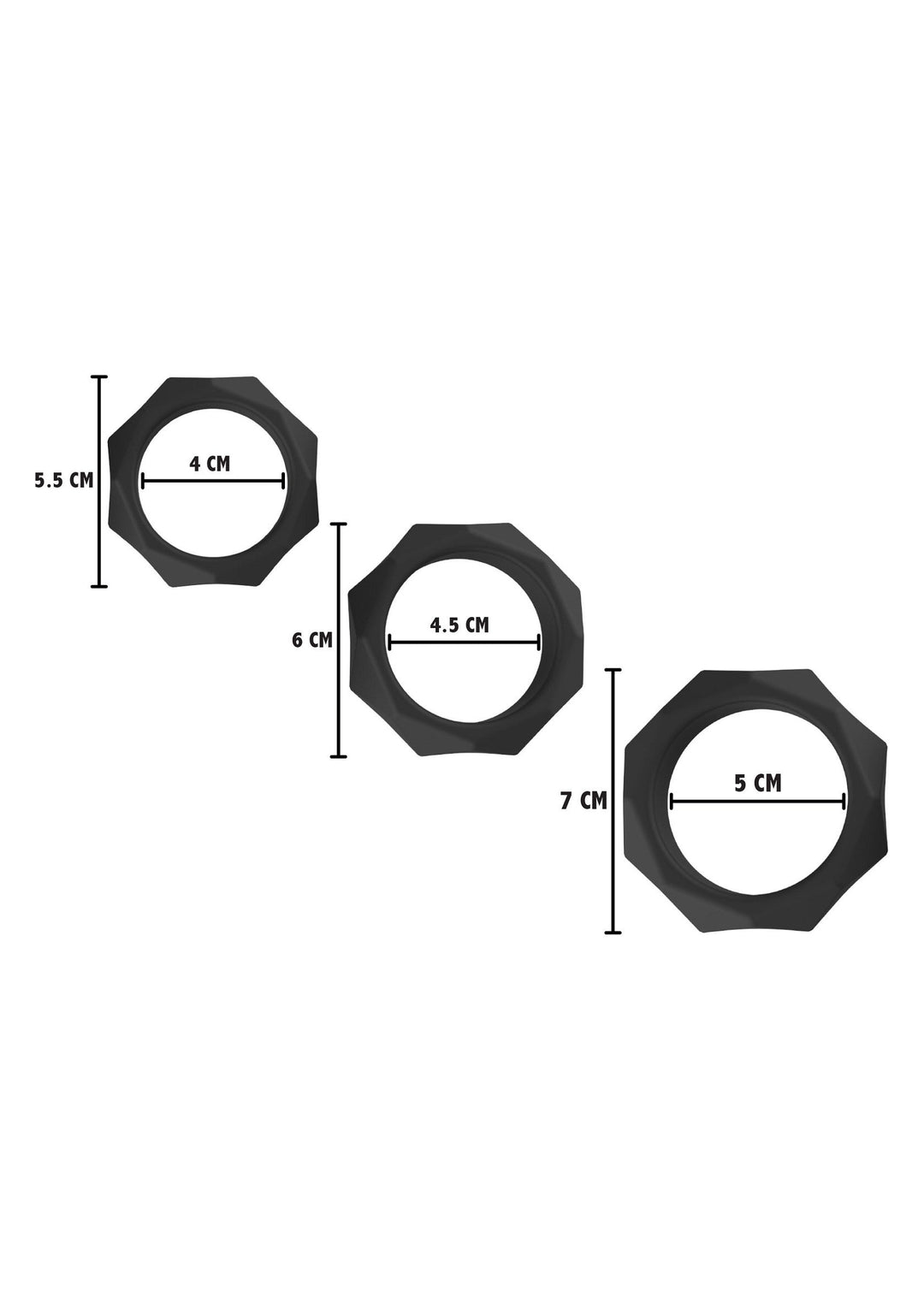 Hidden Desire Heavy C-Ring Set 4