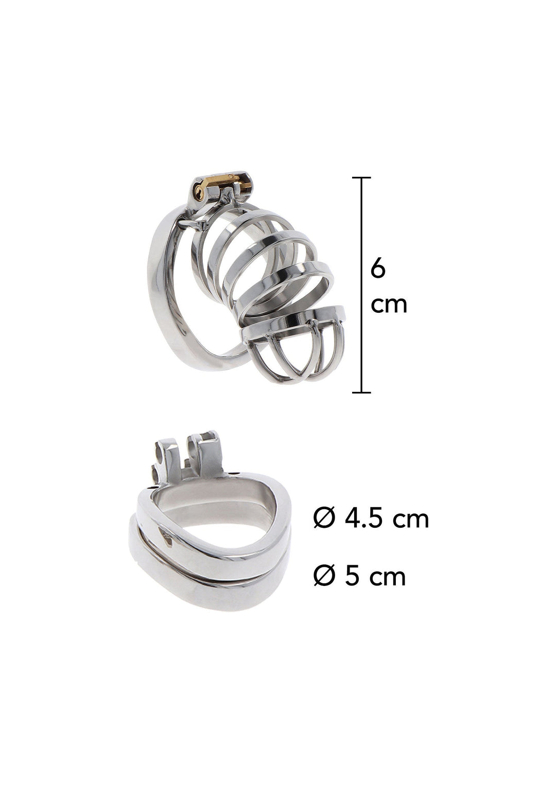 Hidden Desire Chastity Cock Cage Metal 5