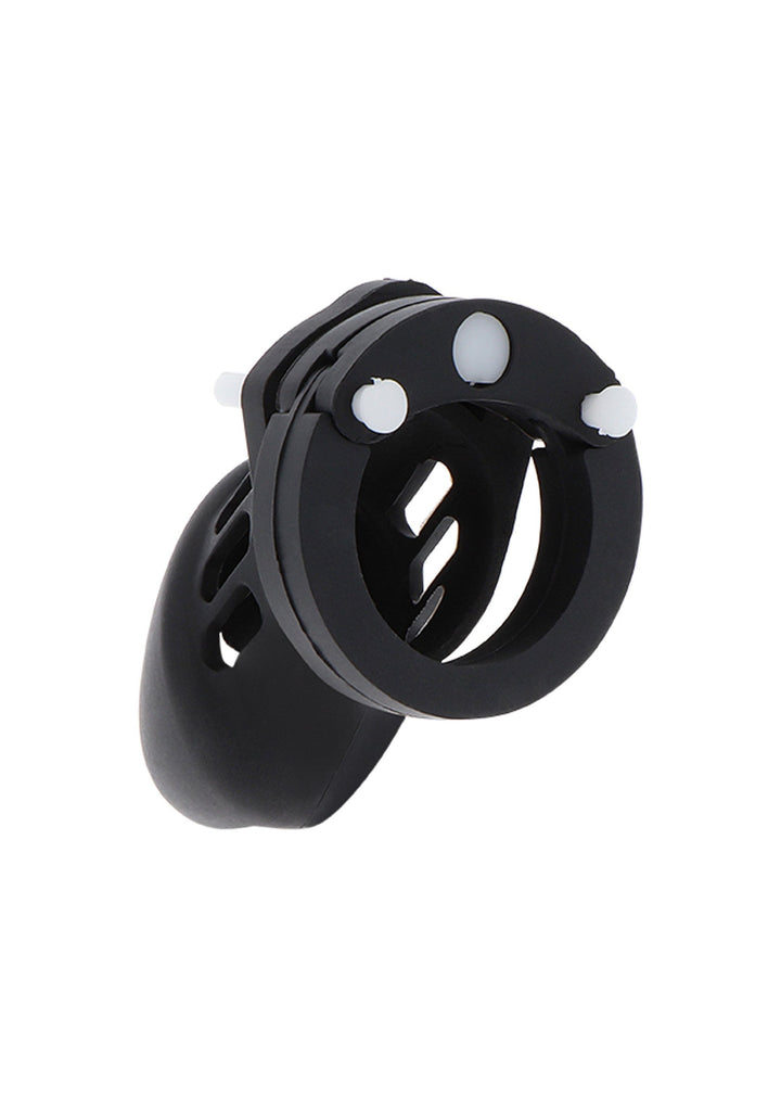 Hidden Desire Chastity Cock Cage Silicone Small 4