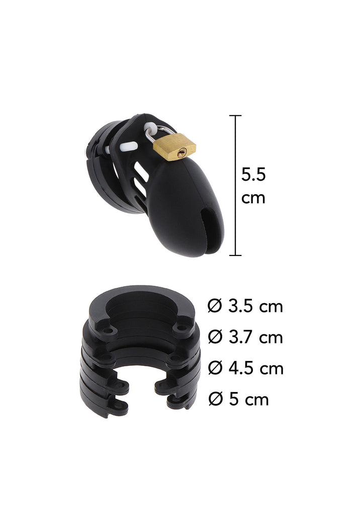 Hidden Desire Chastity Cock Cage Silicone Small 5