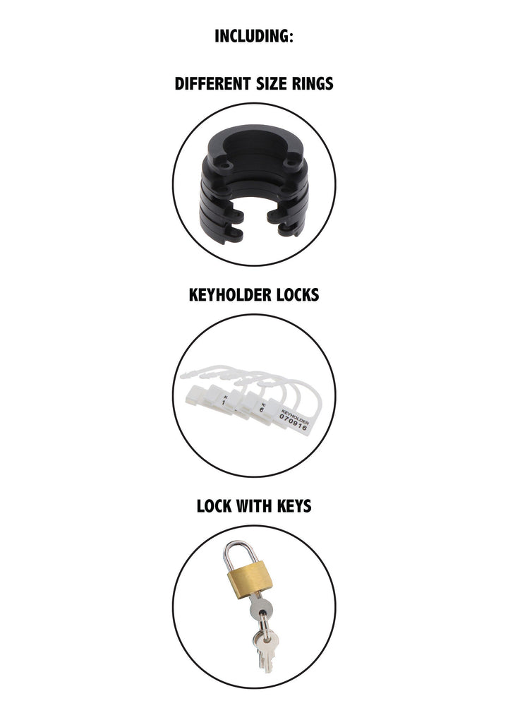 Hidden Desire Chastity Cock Cage Silicone Small 2