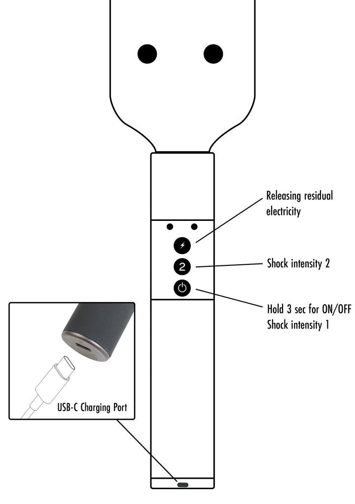 Hidden Desire Electro Shock Paddle 8
