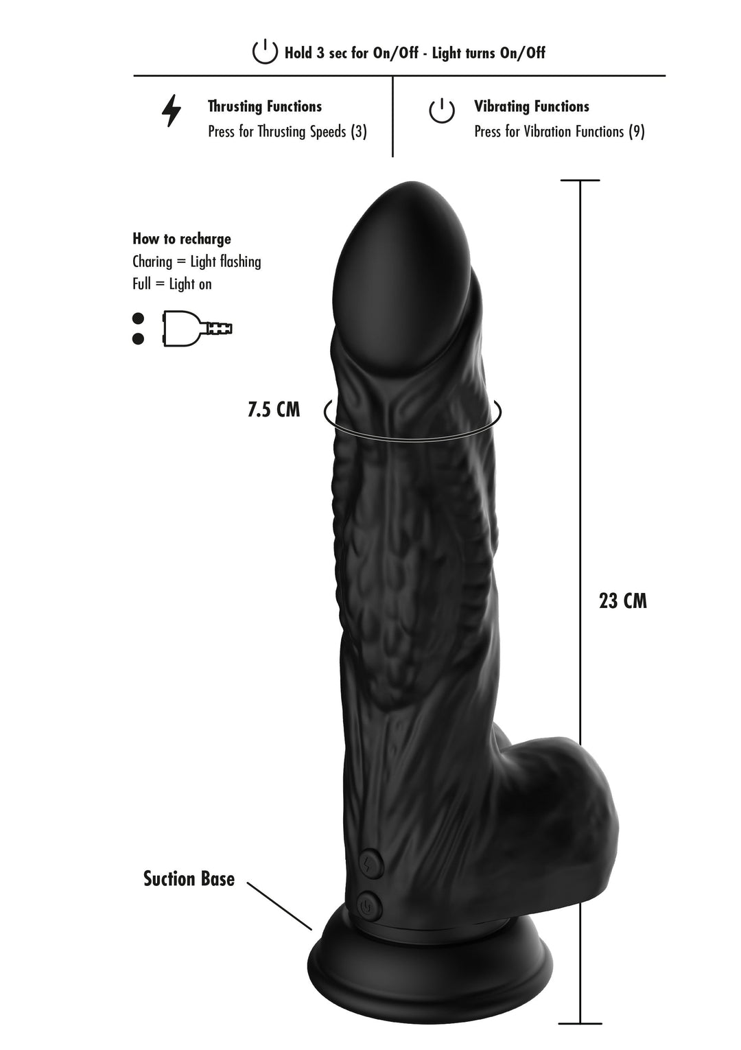 Hidden Desire Raptor Monster Dildo 5