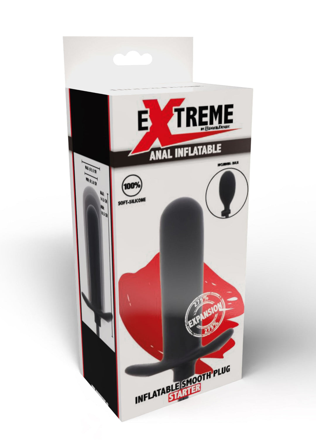 Hidden Desire Inflatable Smooth Plug Starter 3