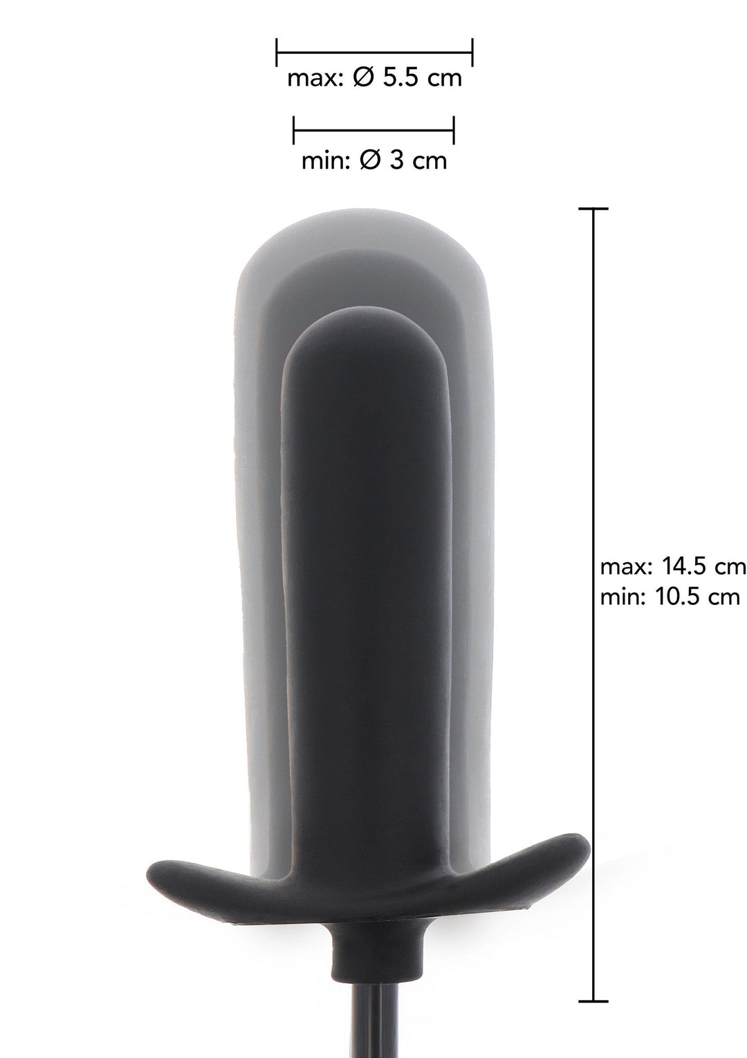 Hidden Desire Inflatable Smooth Plug Starter 2